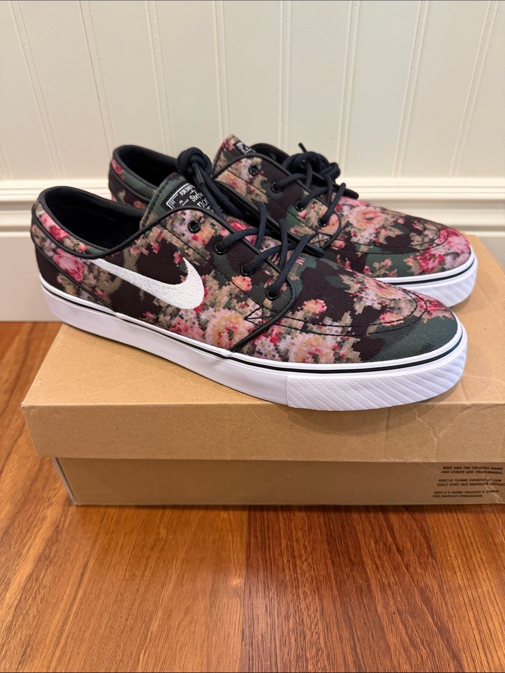 Nike Stefan Janoski Black-Green Digi-Floral